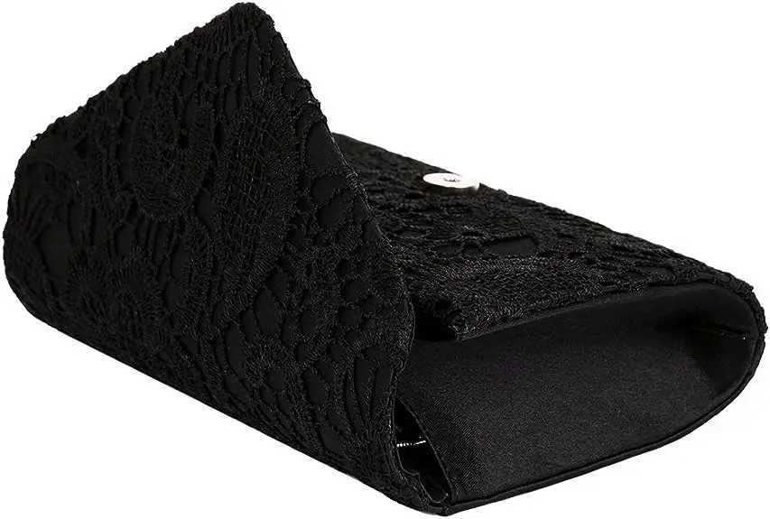 Womens Satin Dinner Bag lace Envelope clutch Bag Evening Bag Wedding Bride Party Bag Brides Wedding Handbag PurseXJ240729