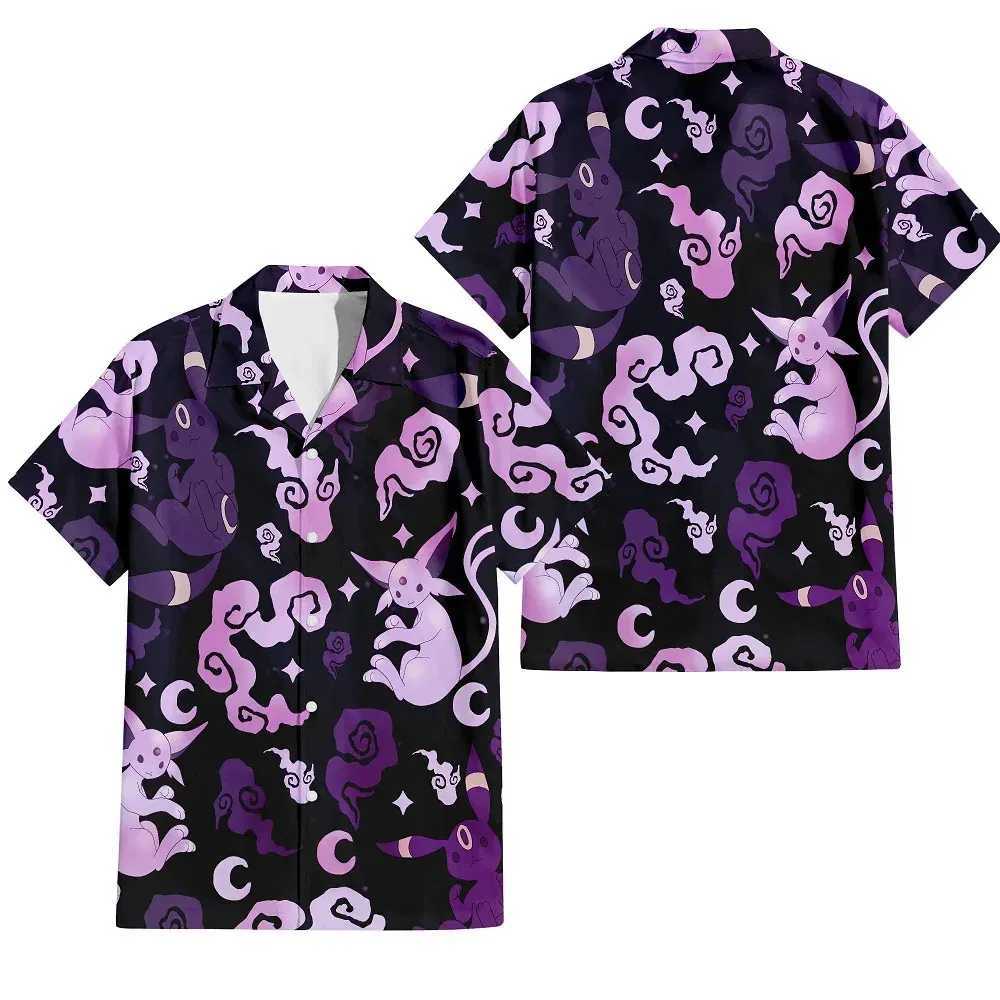 NewChildrens Shirt 3D Fun cartoon Animal Print Childrens Summer Loose Beach Short sleeved Top Boys and Girls ClothingW240729