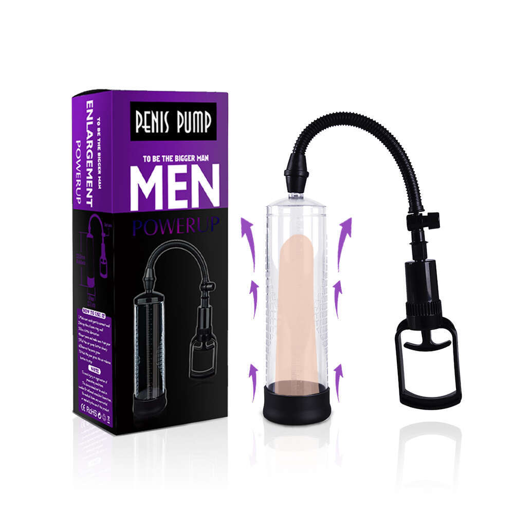 Manual Penis Enlargement Pump Sex Toys for Man Extender Penis Pump Male Enlarger Trainer Masturbation Adults Supllies 18+