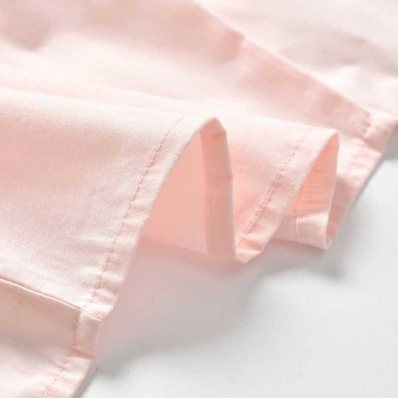 100% pure cotton boys pink long sleeved shirt 2024 spring/summer new item childrens casual lapel button long sleeved shirtW240729