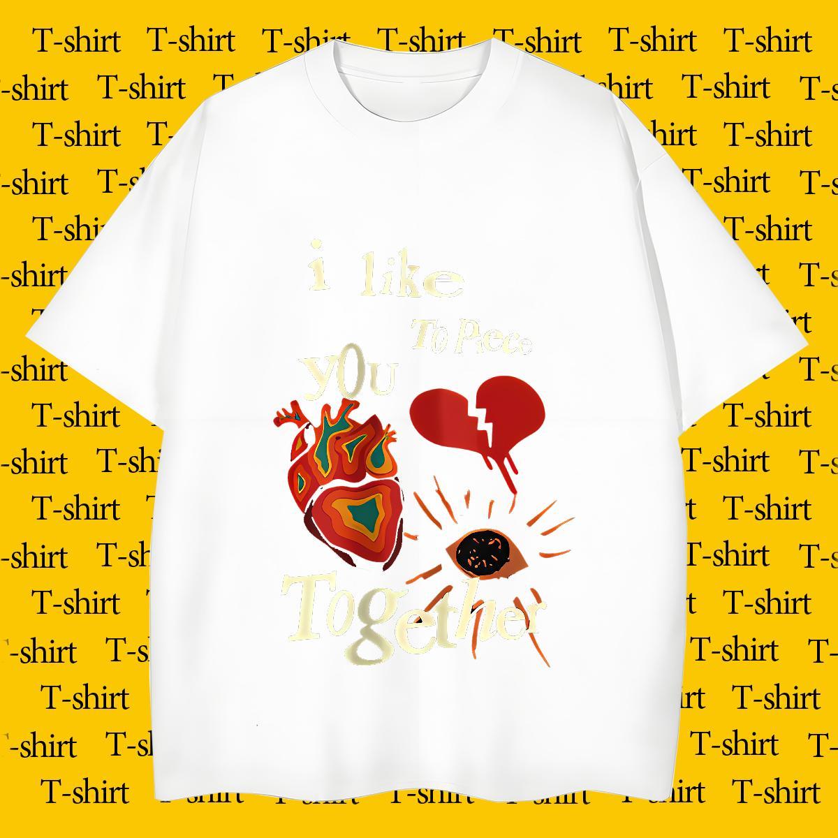 Loose Fit Men Tees 230g Pure Cotton Beach letter Oversized Breathable Short Sleeve New Designer T Shirts Men Top Tees