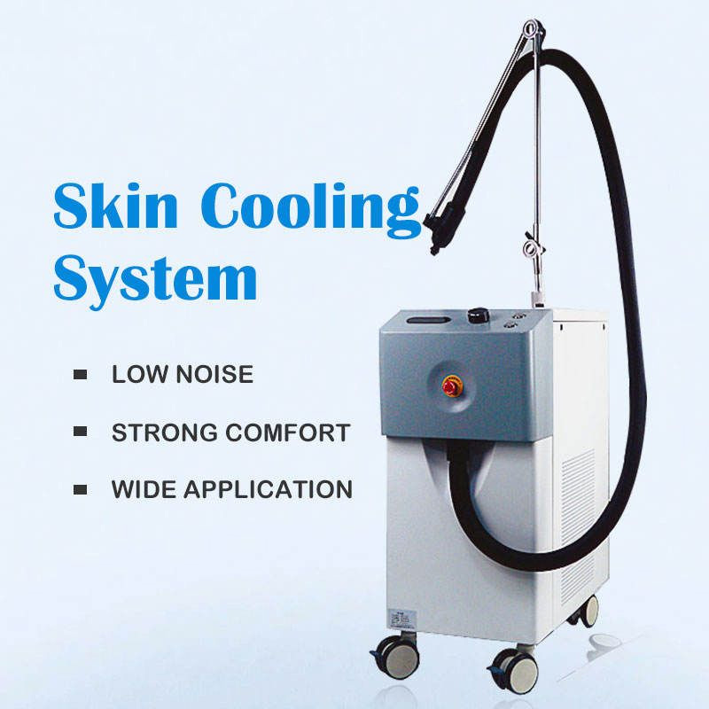 CE Reduce Laser Skin Pain Air Cooler Cryo Therapy Chiller Zimmer Clinic Use For Relieve Heat Injury Co2 Fractional Picolaser Tattoo Removal
