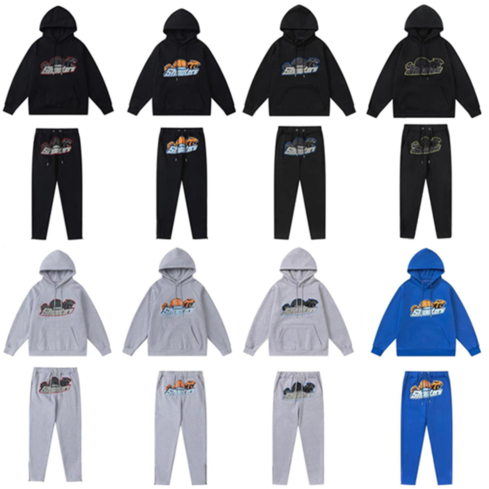 Designer Tracksuit Men's Sweatpants Pullover 2024 Casual Black Sportswear Set Hoodie Sweatshirts