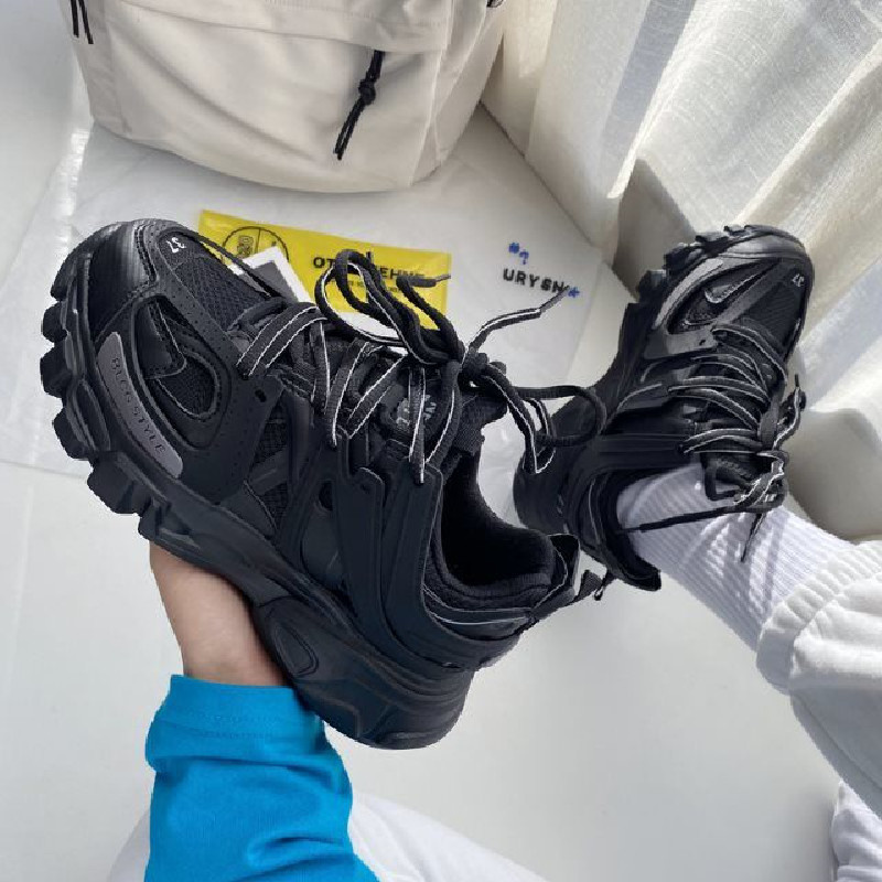 New Sneakers Women Track Trainers Designer Chunky Sports Shoes Platform Fashion Running Shoes Black Casual Sneaker for Men Women