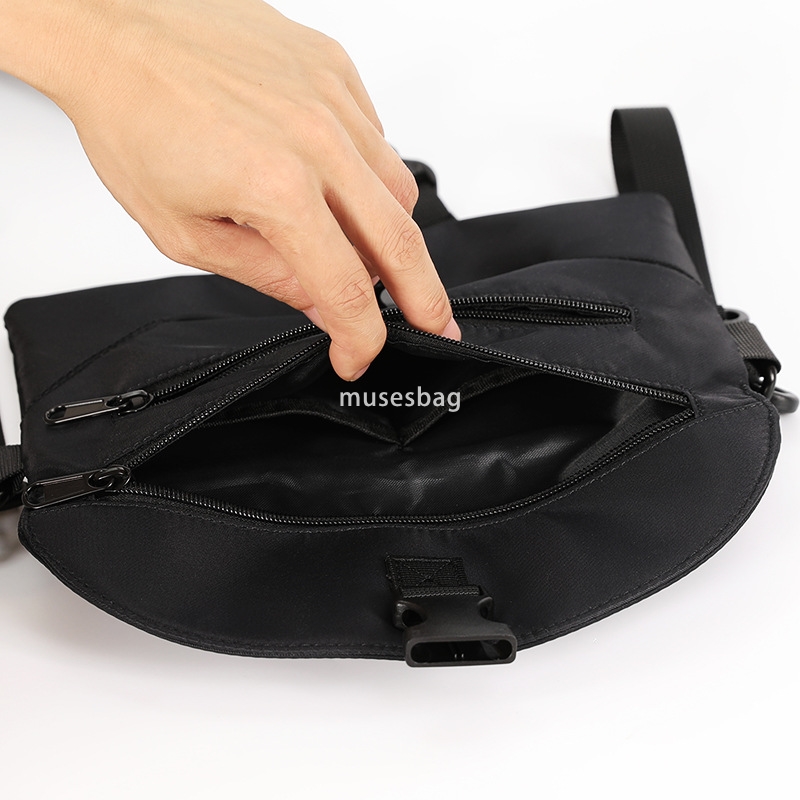 Korean men's shoulder bag new oblique shoulder bag male crossbody bag outdoor sports chest bag leisure multi-functional bag brand