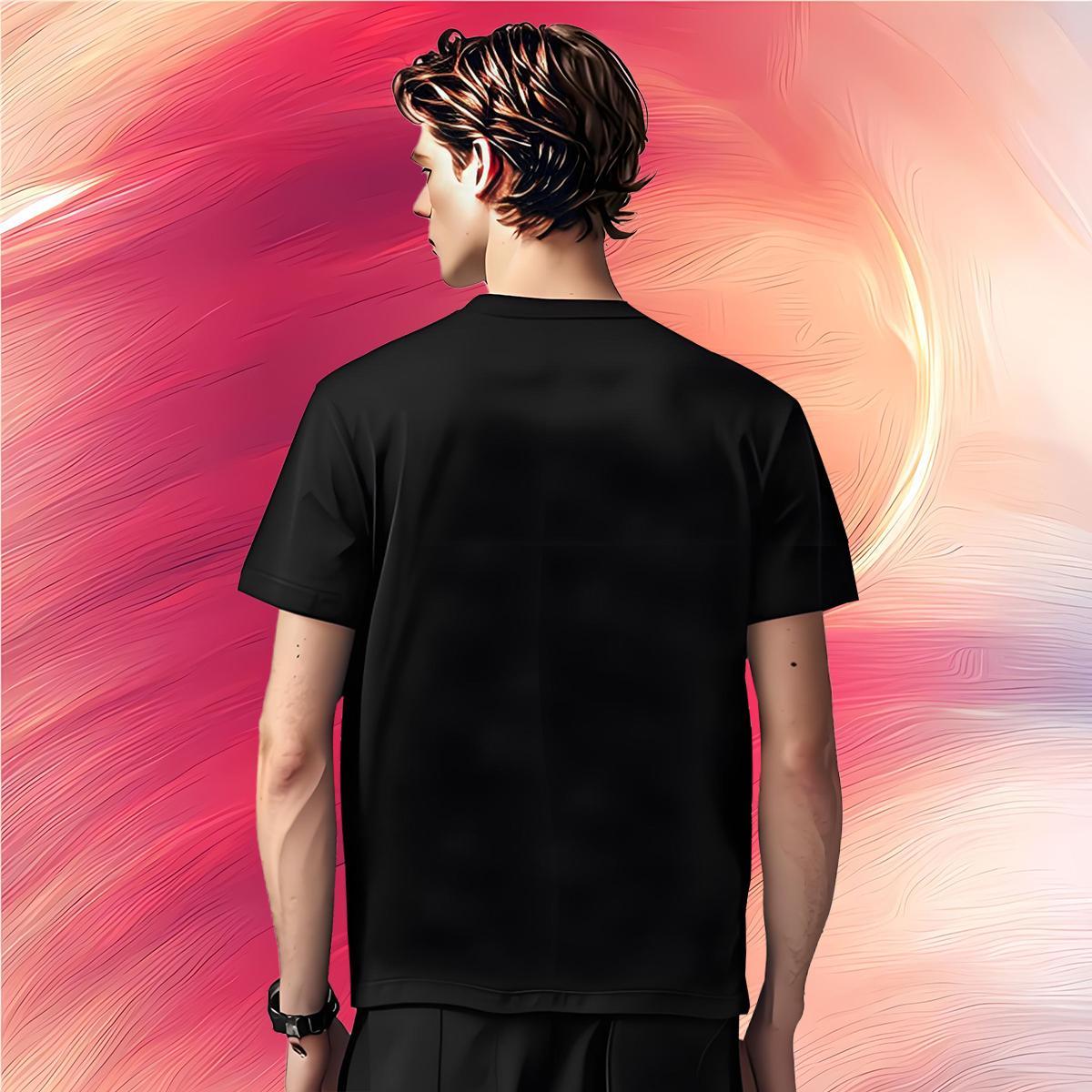 Wholesale letter Man T Shirts Daily Outfit Tshirt for Man Woman 230g 100% Cotton Factory Direct Breathable Crew Neck Black White Top Tees