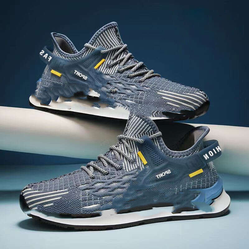 S Men Ddmysports Wholesale Summer New Flying Woven Breathable Fashion Trend Men Shoes Outdoor Shoes ummer hoes hoes