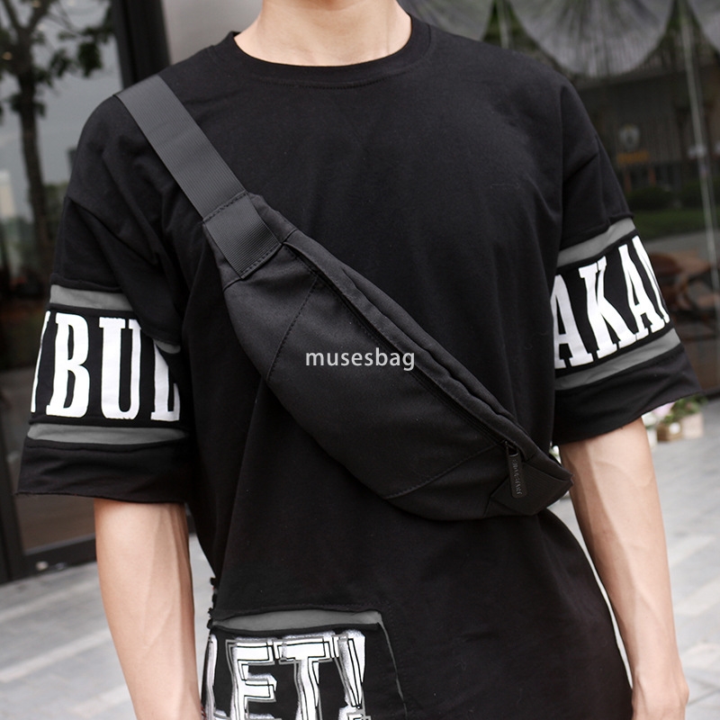 New Fanny pack outdoor multi-functional chest bag men's leisure sports fitness dead fly fashion crossbody bag a hair