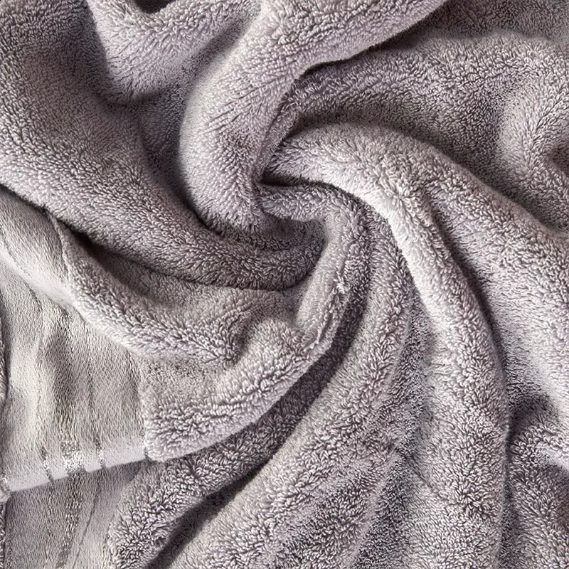Egyptian Cotton Towel Bath Towel Sets Solid Color Thicken Bathroom Towels Set Soft Comfortable 240730