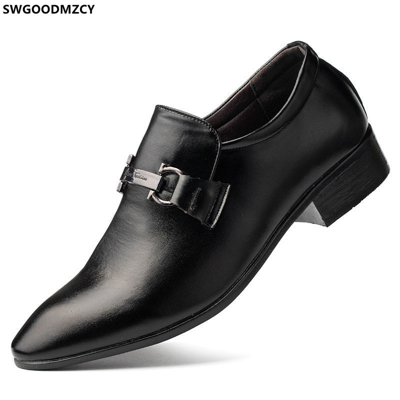 White Shoes Slip on Shoes Men Black Oxford Shoes Men Brown Dress Loafers for Men Office 2024 DERBI Business Suit LEATHER OFFIC