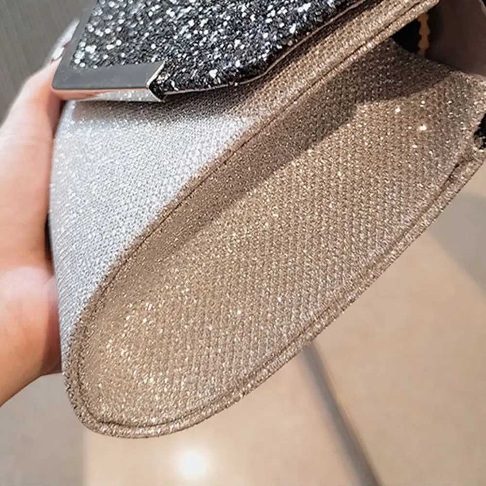 Party Egg Shape Beaded Shoulder Evening Bag Clutch Chain PurseXJ240730