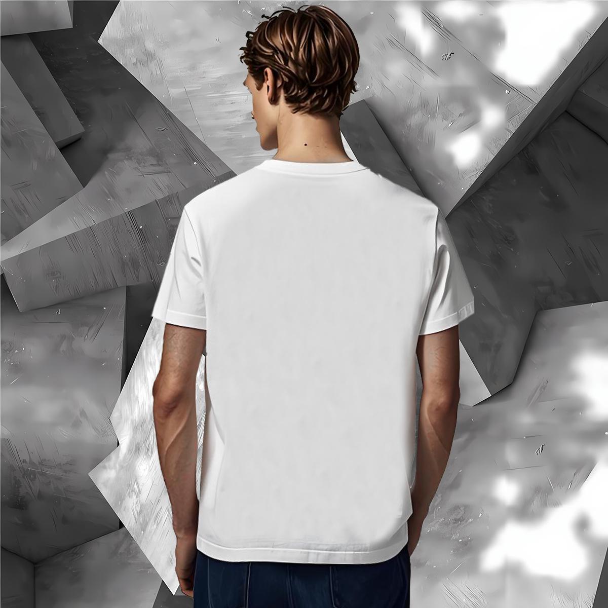 Designer Fashion 230g Pure Cotton T shirt letter Sports Casual Tshirt for Man Woman Tees Shirts Breathable Crew Neck Classic DIY Printed