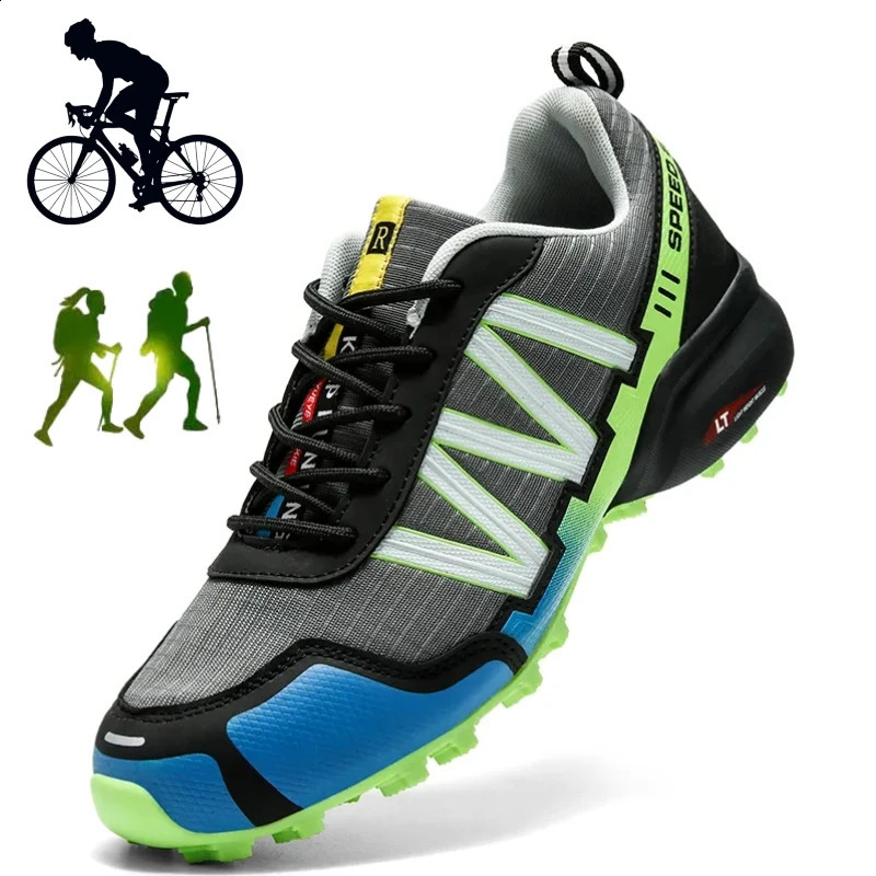 Mens Hiking Womens Cycg Outdoor Sneakers Non-Slip Lightweight Trail Running Camping Climbing Travel Shoes 240718