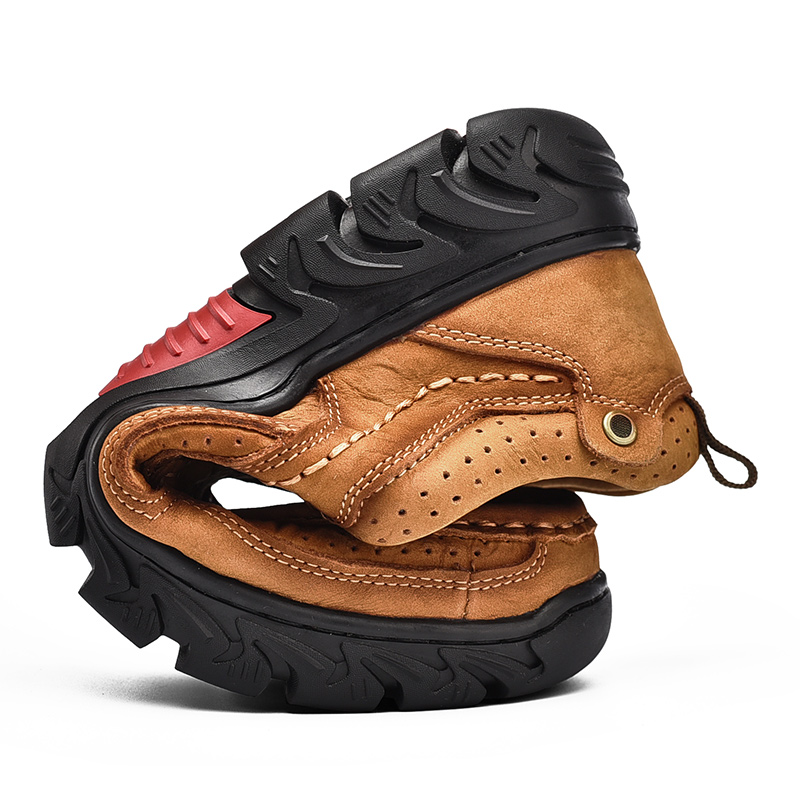 Golden Sapling Man Loafers Genuine Leather Outdoor Shoes Fashion Leisure Flats Leisure Work Loafers Men's Casual Shoe Moccasins