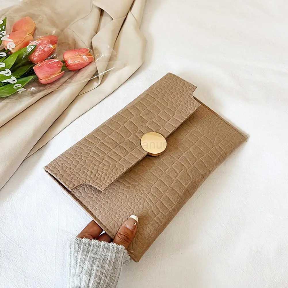 Small Shape Clutch Elegant Envelope Clutch Bag with Magnet Closure Capacity Portable Handbag for Women Lightweight for CoinXJ240730
