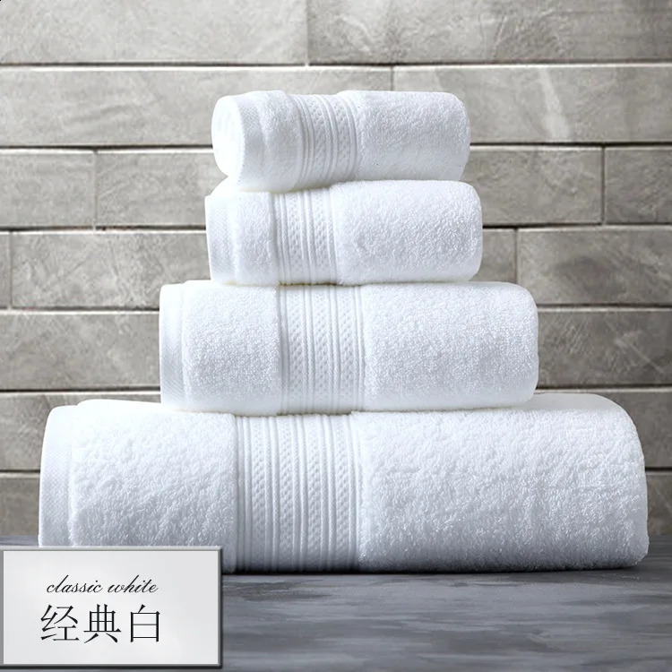 T416A High quality el 1 piece dusty pink white grey light green thick quick dry Cotton Terry hand towel bath Towel Face Towel 240730