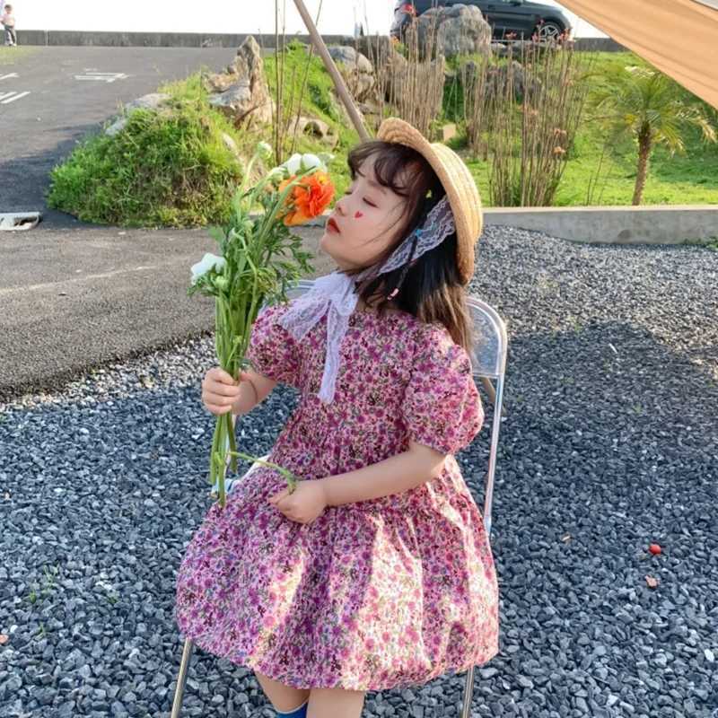 F62D Baby Girl Straw Hat Handmade Fisherman Sun-proof Bucket Summer Visor-CapXJ240730