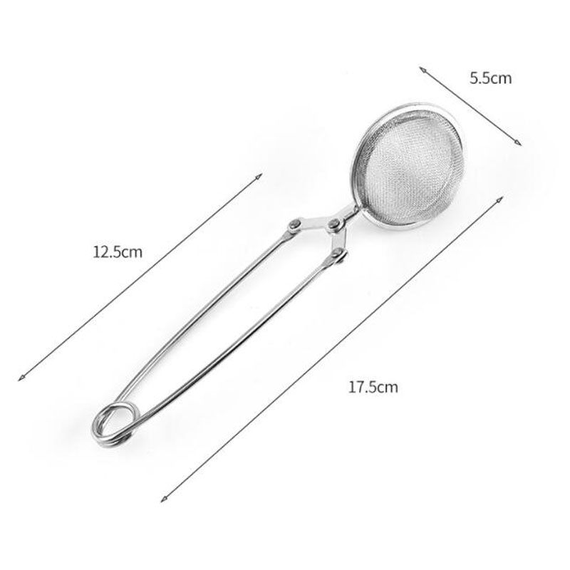 new Tea Tools Tea Infuser Stainless Steel Sphere Mesh Tea Strainer Coffee Herb Spice Filter Diffuser Handle Tea Ball