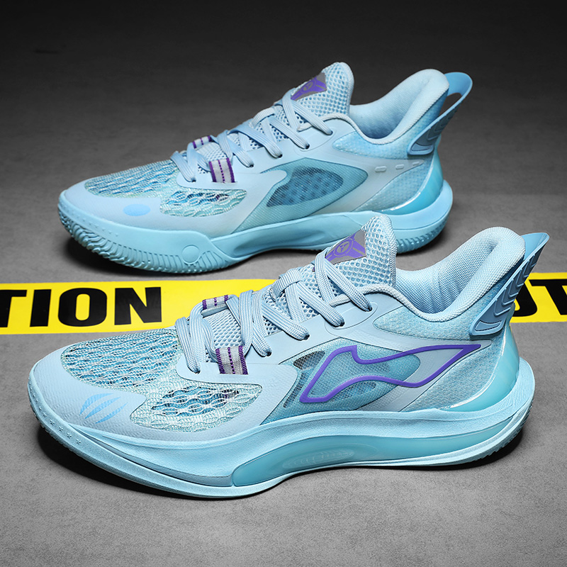 High-quality Men's Basketball Shoes Women Kids Indoor Basketball Training Shoes Outdoor Non-slip Practical Sports Shoes 36-45