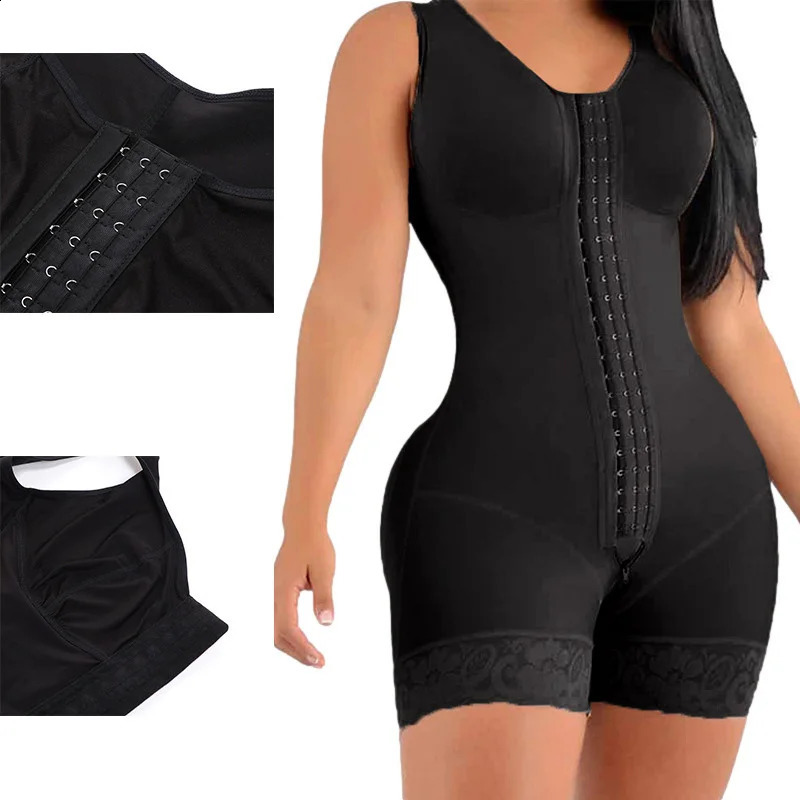 Womens one-piece body shaper super body shaping plus size belly corset underwear belly shaping butt lift body shaper 240730