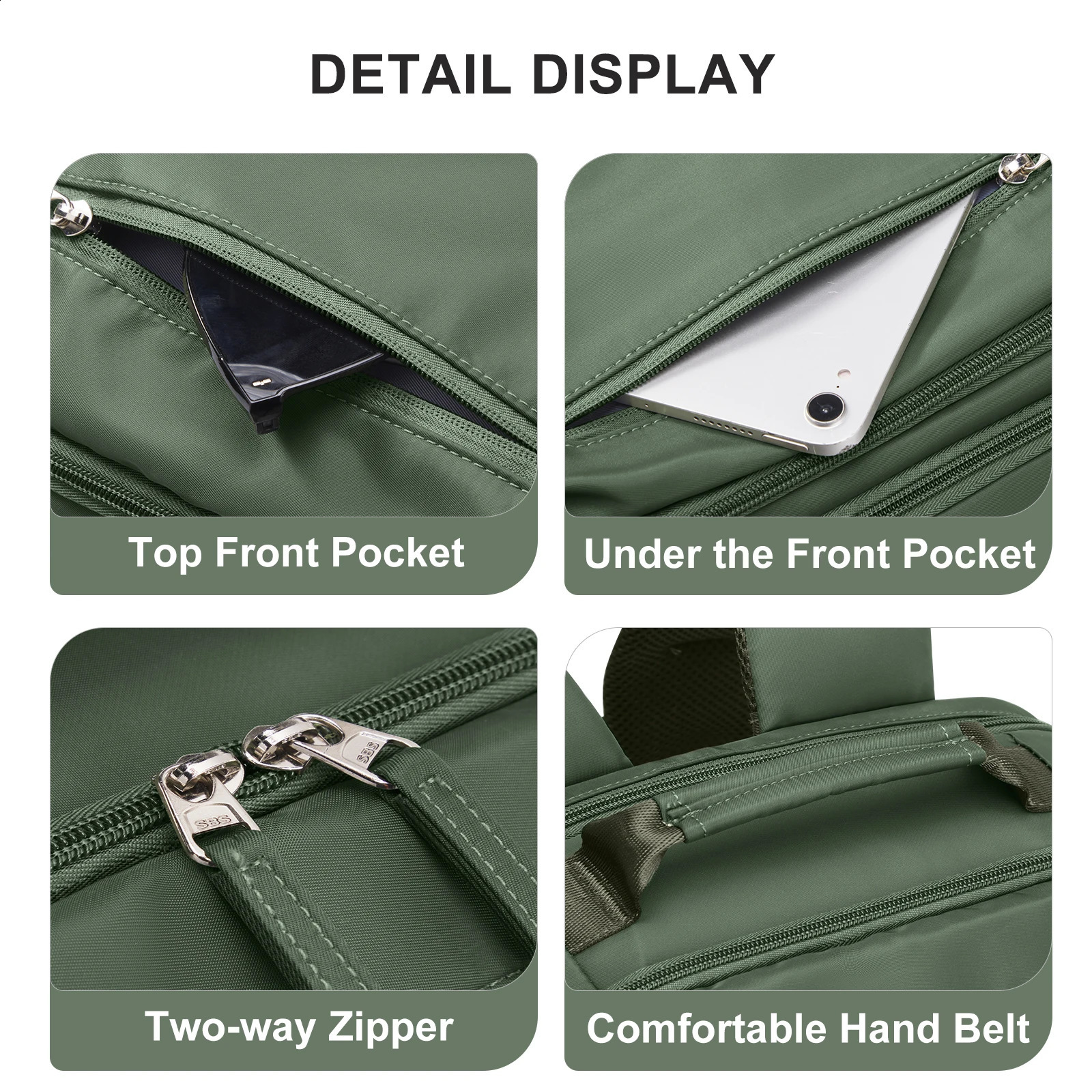 Large capacity travel business backpack and laptop suitable for 156inch school bag 240730Zl