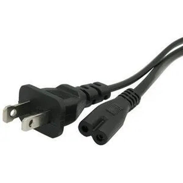 Power Supply Cord Mains Cable For Charger Printer PS4 PS3 XBOX Console Hair Catcher Cooker Toaster Replacement Line 1.5M 2 Pin LL