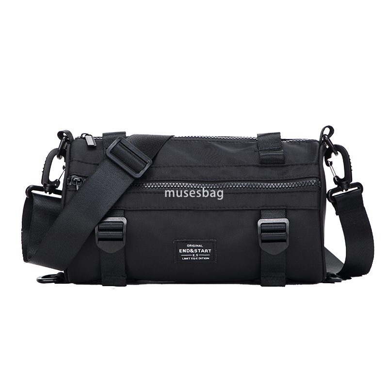 Crossbody bag men's fashion brand shoulder bag small satchel casual bucket sports cross bag day system simple small backpack boys