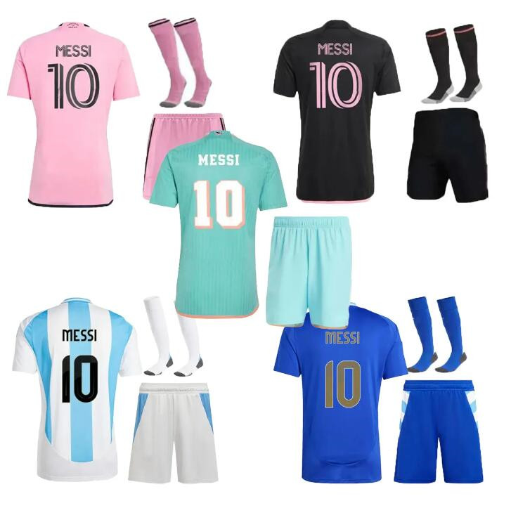 kids football kits 24 -25 MESSIS Soccer Jerseys 2024 2025 baby football shirts