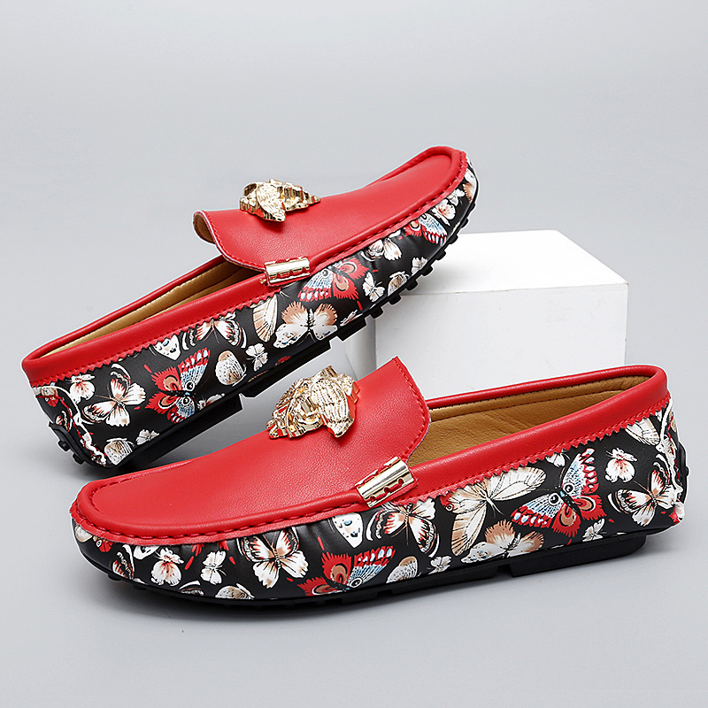 Designer Men's Genuine Leather Loafers: Casual, Brand Shoes for Men and Women 4