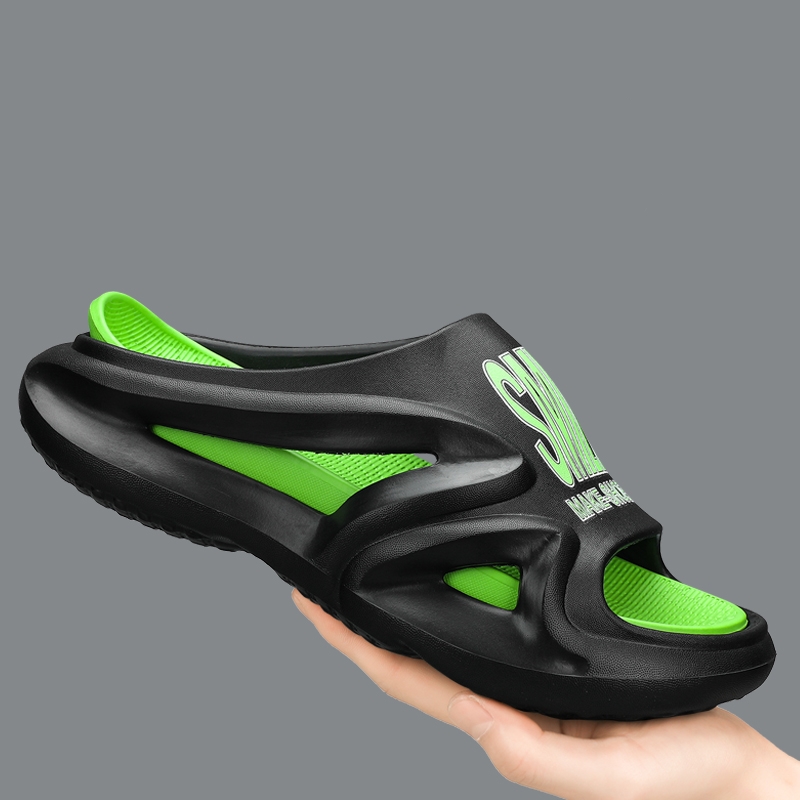 New Men Women Slippers Outdoor Indoor Sandals Beach Trend Men Casual Shoes Thick Soft Sole Slides Men Flip-flops Men's Slippers
