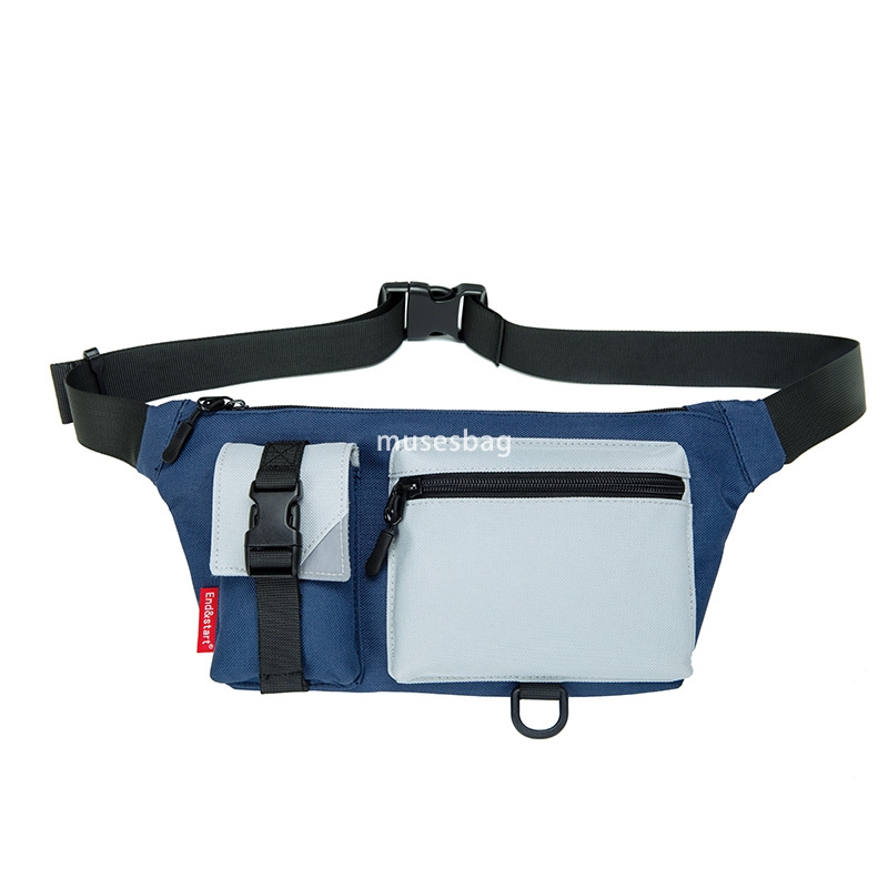 Chest bag male Instagram super hot brand men's small waist pack sports shoulder bag crossbody bag male personality fashion trend