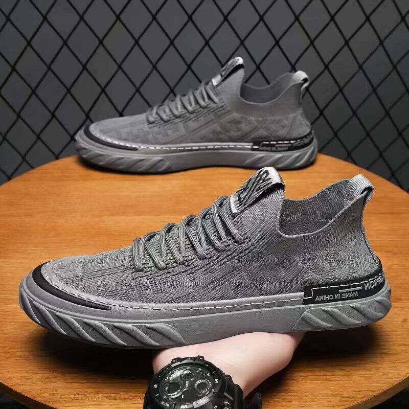 S Fashion Ddmysports Casual Sneakers Classic Black Comfortable Low Trainers Men Lace Up Shoes Outdoor Shoes neakers hoes hoes