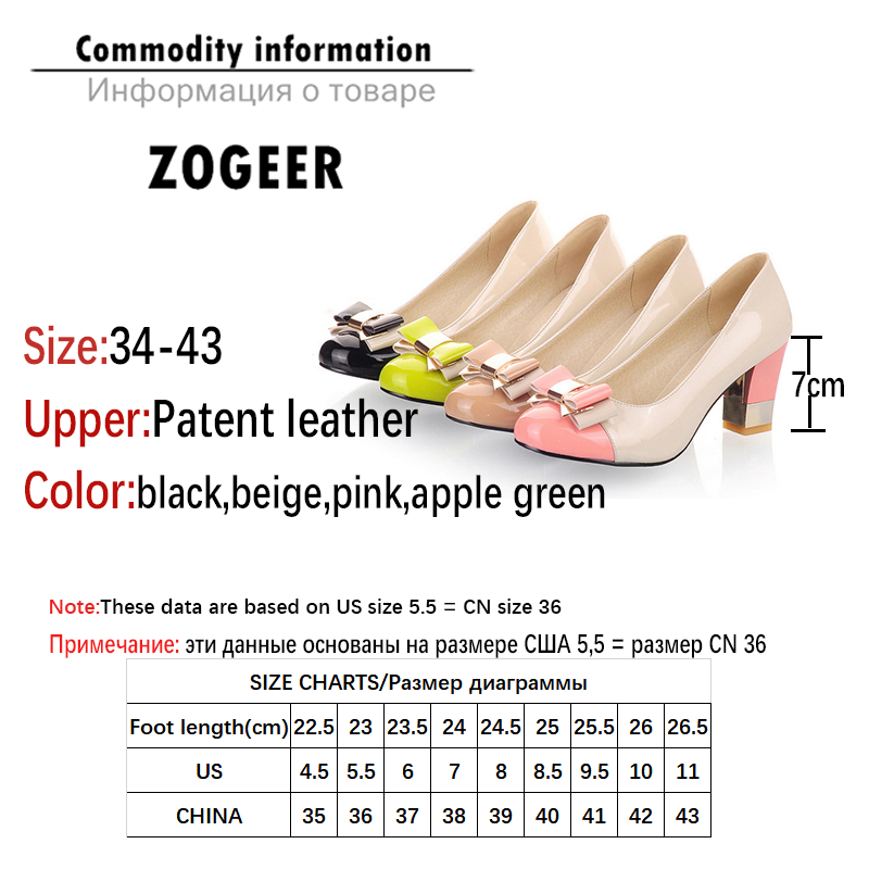 2024 Hot Candy Color Women Pumps Shallow Block High Heels Dress Pump Sweet Bowtie Pink Wedding Working Party New Shoes Female ea5d