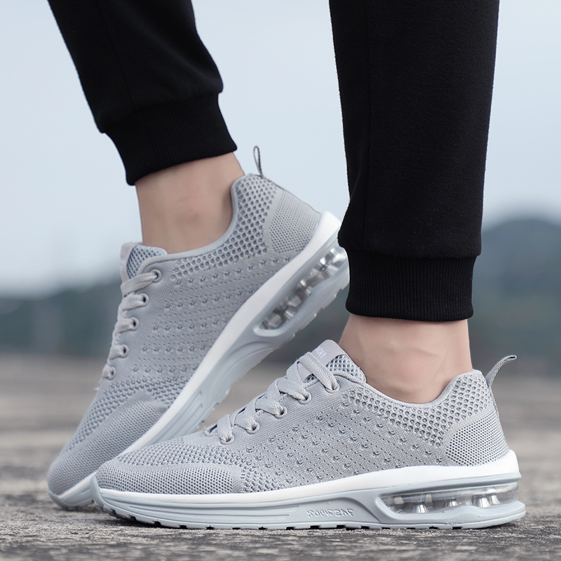 Men Women Sneakers Unisex Breathable Running Shoes Air Cushion Sport Trainers