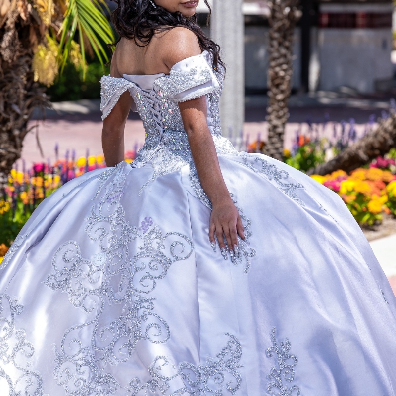 Mexico Siery Gown Quinceanera Dress For Girls Ball Appliques Lace Beaded Birthday Party Gowns Sweet 16 Vestidos De 15 Anos