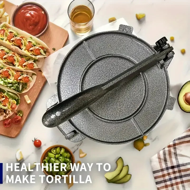 Tortilla Press Manual Dough Maker Pasta Mold Food-Safe Kitchen Gadget for Baking and Pastry 240729