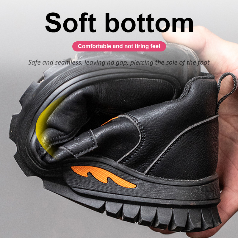 Boots Waterproof Anti-Smash Composite Toe Work Men Puncture-Proof Insulation Shoes 6KV Safety Footwear da22