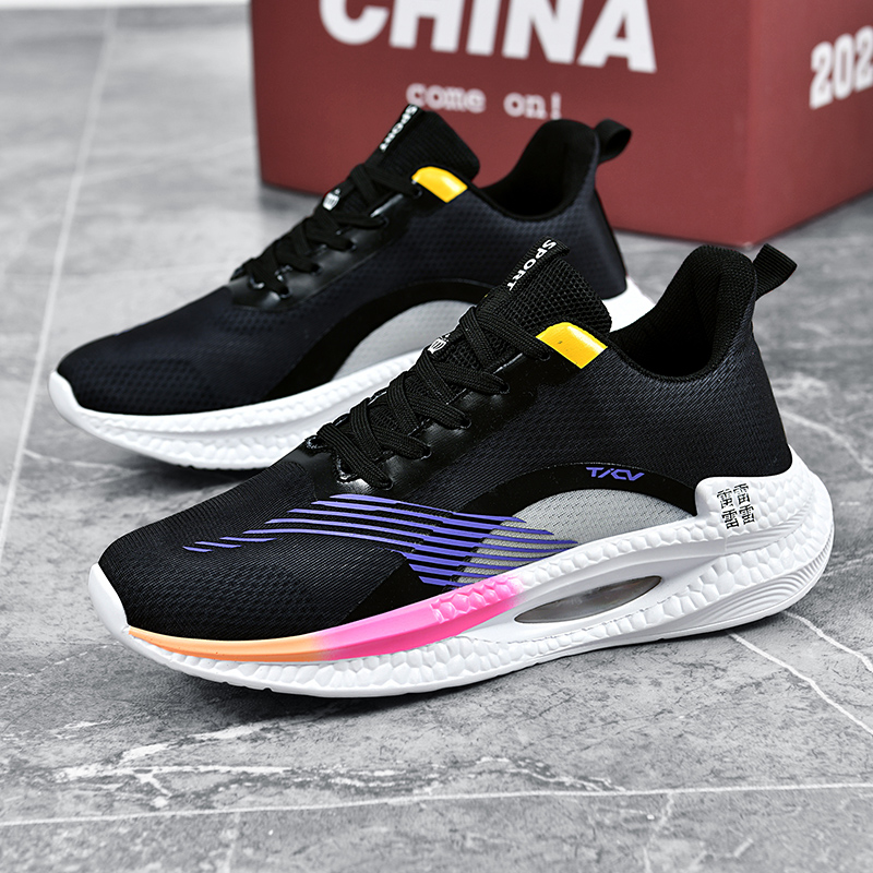 Marathon Shoes Men Casual Sneakers Comfortable Leisure Air Cushion Lightweight Athletic Running Shoes For Women Tenis Masculino