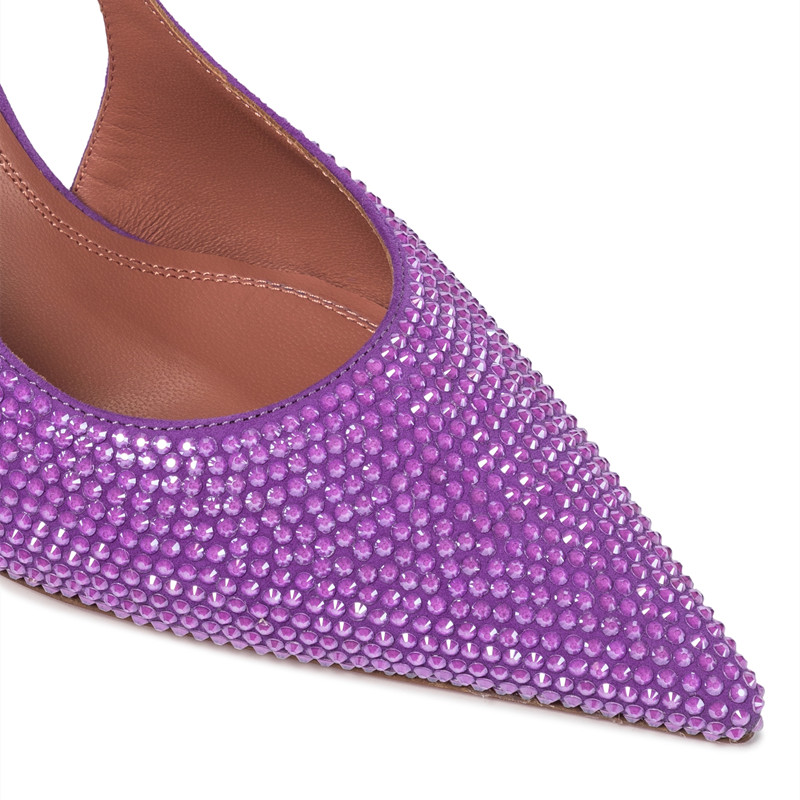 Crystal Women's Sequin Pumps: Strappy Cross-Tied High Heels for Weddings, Parties, and Proms (2024) 4