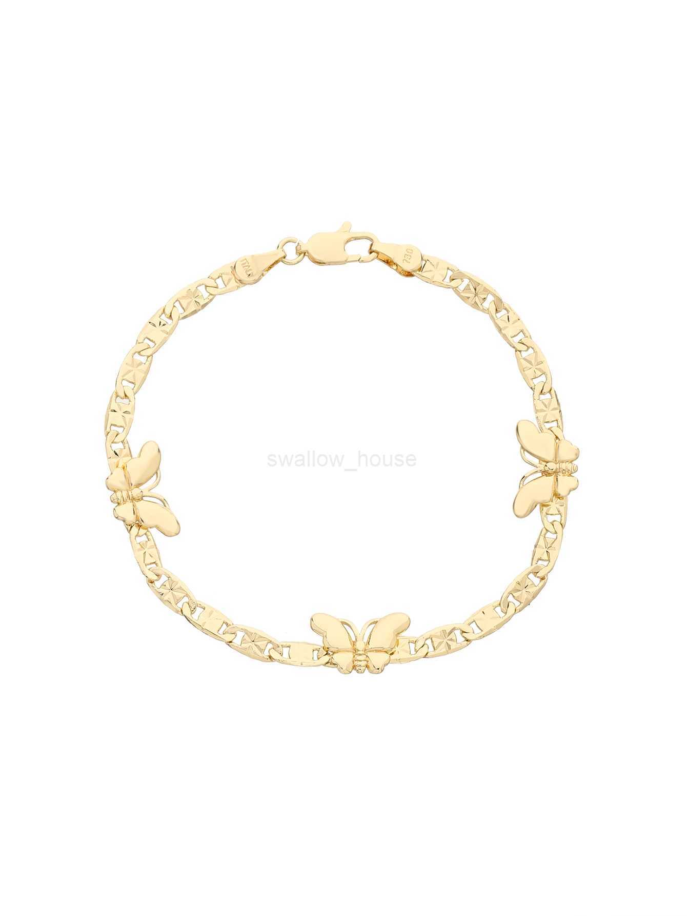 FanSibao Gold Butterfly Bracelet Womens Bohemian Style Jewelry Gift for Girls Holiday GiftW240730