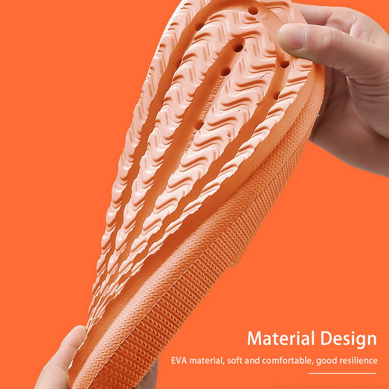 Platform Thick Slippers Women Fashion Soft Sole Eva Indoor Slides Bathroom Home Sandals 2023 Summer Non-Slip Flip ps e5e6