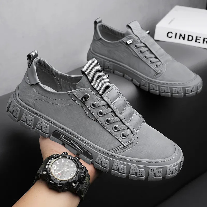 Sneakers Breathable Casual Shoes Men's Lace Up Slip on Walking Flats That's Shoes Male Vulcanized Shoes Fashion Men's Shoes2023