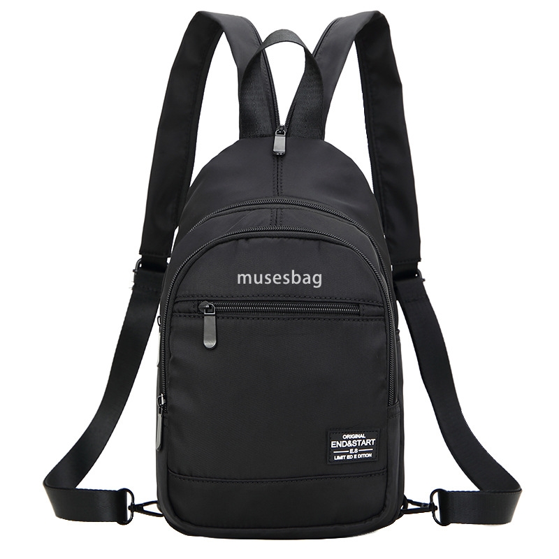 National tide mini mini backpack men's chest bag dual-use fashion brand lightweight outdoor sports travel small backpack men bag women