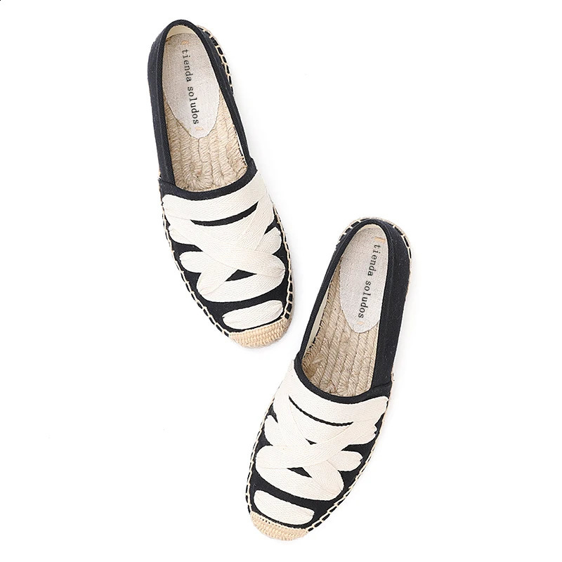 Time-limited Mary Janes Leisure Casual Rubber Salto Alto Lolita Shoes Platform Espadrilles For Women Canvas 240724
