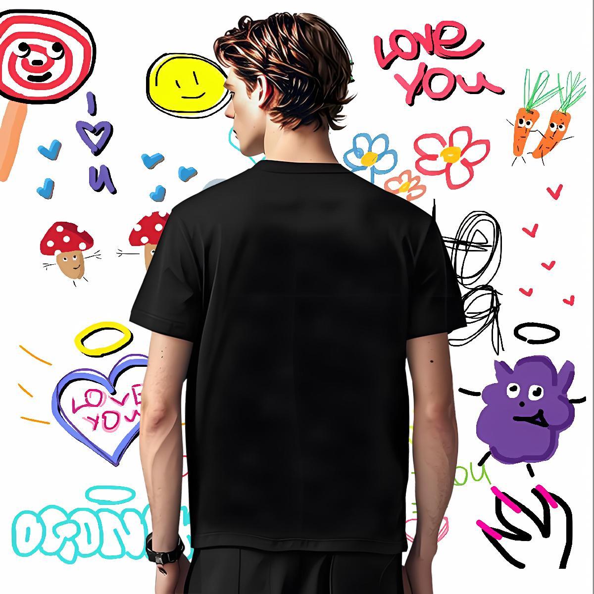 Classic Casual 230g Pure Cotton T-Shirts eagle Daily Outfit Couples T Shirts Tee Shirt Crew Neck Breathable Brand Oversized 3XL 4XL