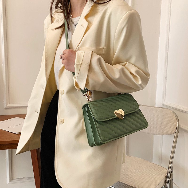 Fashion Women's Ladies Handbags Tote Girls Handbag Student Coin Bags Ruffled Metal Heart Trim H730#20 ddmy 8f53