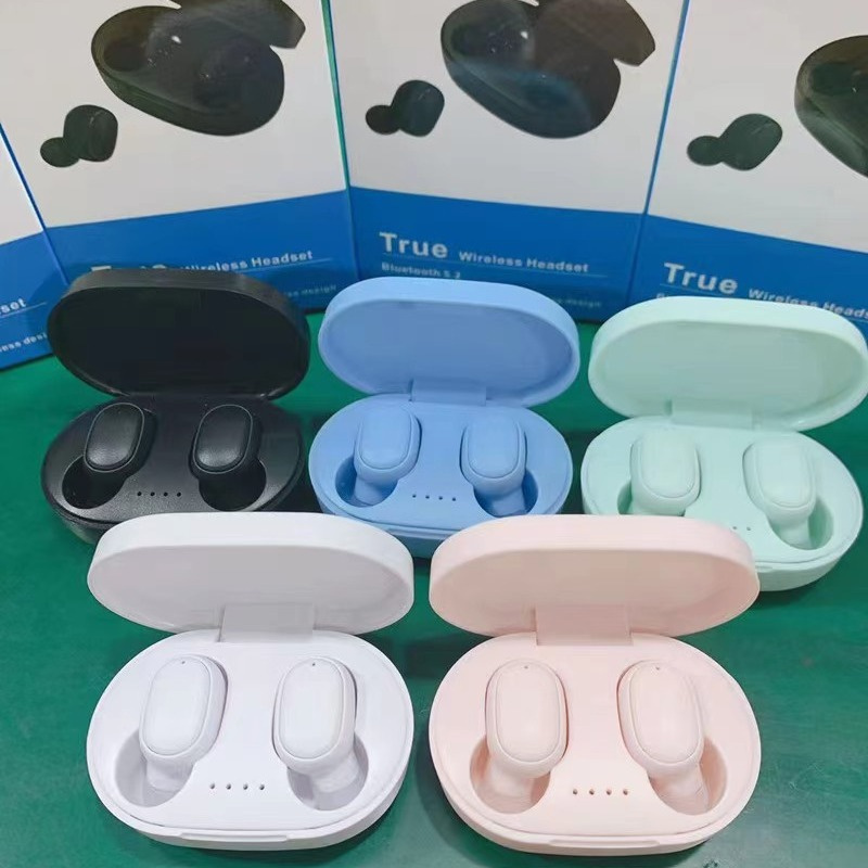 A6S TWS Headset Wireless Earphones Bluetooth Headphones Sport Stereo Fone Bluetooth Earbuds for Xiaomi Huawei iPhone