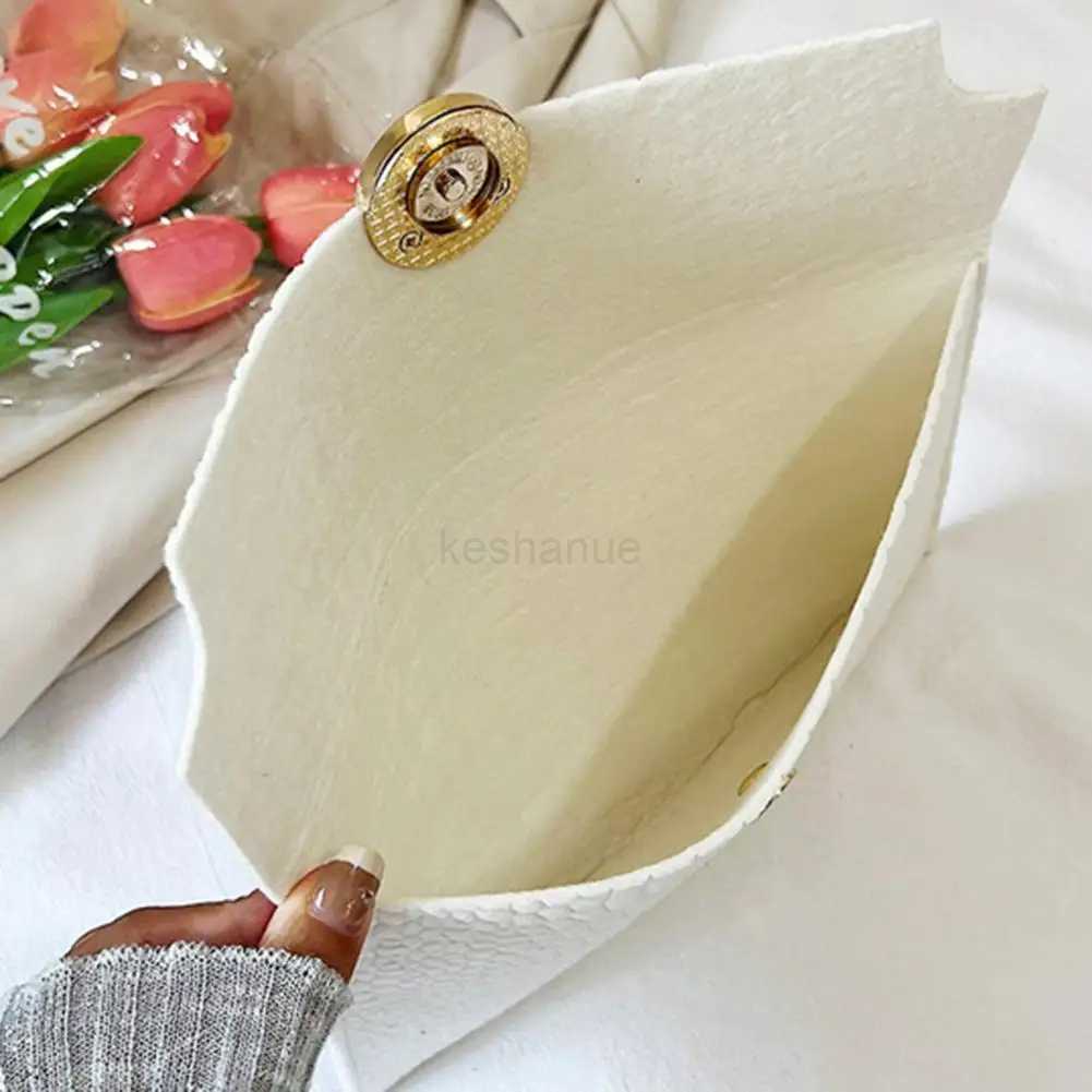 Small Shape Clutch Elegant Envelope Clutch Bag with Magnet Closure Capacity Portable Handbag for Women Lightweight for CoinXJ240730