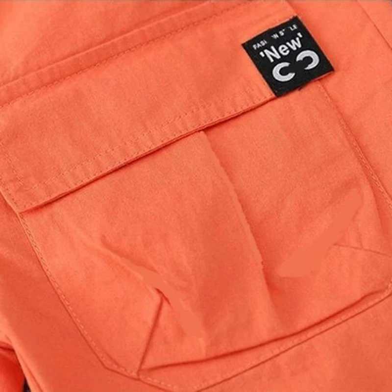 Summer Boys Shorts Solid Color Pocket Design Beach Shorts Childrens Casual Elastic Waist Childrens Shorts Sportswear W240813