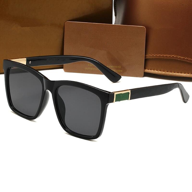 Designer Luxury Fashion Designer Square Frame Sunglasses Women Men Womens Sun glasses UV400 Lens Unisex Driving Gradient Lens 8082